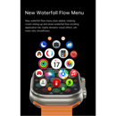 Relógio Smartwatch GS9 Rosa Ultra Mini 41mm + 2 Pulseiras