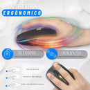 Mouse Wireless Bluetooth RGB Recarregável 1600 DPI LED