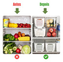 Kit 3 Potes Herméticos p/ Alimentos com Tampa BM-F1040