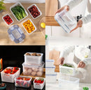 Kit 3 Potes Herméticos p/ Alimentos com Tampa BM-F1040