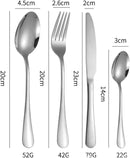 Conjunto Talheres 24 Peças Aço Inoxidável - BM-F1075