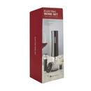 Kit Tábua de Frios + Espátulas e Abridor de Vinho Elétrico