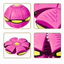 Bola Mágica Vira Disco com LED – Vermelha ou Rosa.