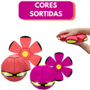 Bola Mágica Vira Disco com LED – Vermelha ou Rosa.