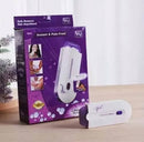 Depilador Elétrico Removedor de Pêlos Bivolt - Roxo/Branco