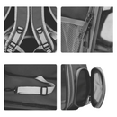 Mochila Pet Azul p/ Cães e Gatos com Visão e Ventilação