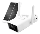 Câmera de Segurança p/ Exterior Recarregável com Luz Solar Wi-Fi FullHD Resistente a Água