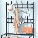 Rack Arara Cabideiro c/ Sapateira e 4 Prateleiras