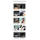 Relógio Smartwatch GS9 Rosa Ultra Mini 41mm + 2 Pulseiras