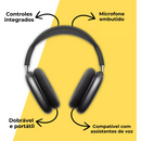 Fone Bluetooth P9 Air Preto - Wireless Sem Fio