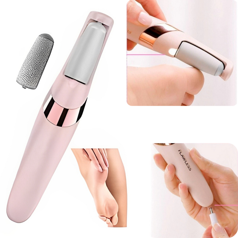 Lixa de Pé Elétrica Recarregável À Prova Dágua