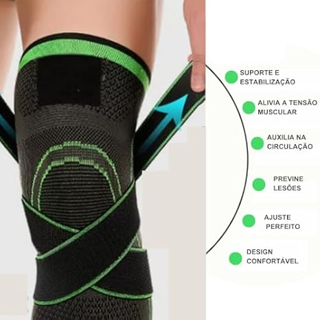 Joelheiras de Compressão Ortopédica - MWKS 6906