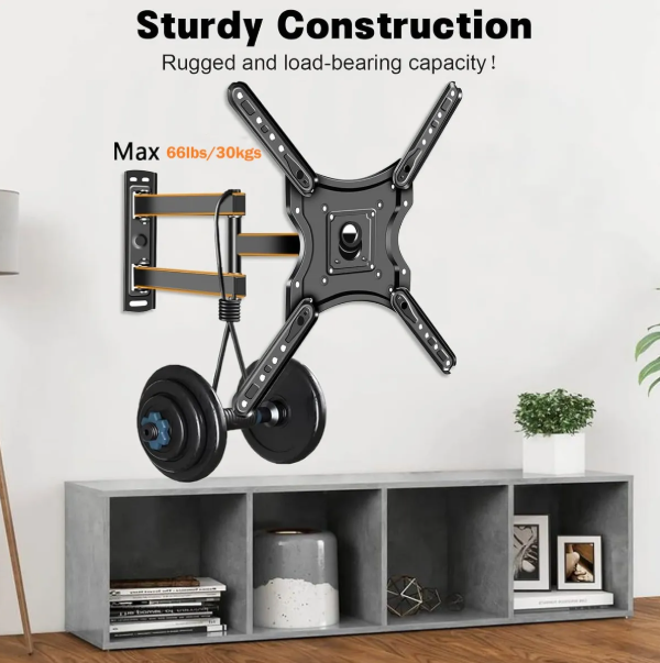 Suporte TV Tri-Articulado 17” a 60” com Braço Longo