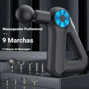 Pistola Massagem Triangular Elétrica 9 Níveis BM-F1021