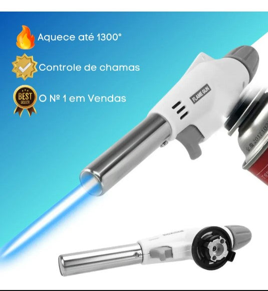 Maçarico Culinário Portátil Profissional - Cores Sortidas