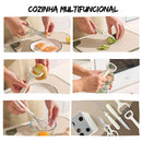 Conjunto Utensílios de Silicone p/ Cozinha - BM-F1072