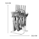 Conjunto Talheres 24 Peças Aço Inoxidável - BM-F1075