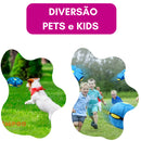 Bola Mágica Vira Disco com LED – Vermelha ou Rosa.