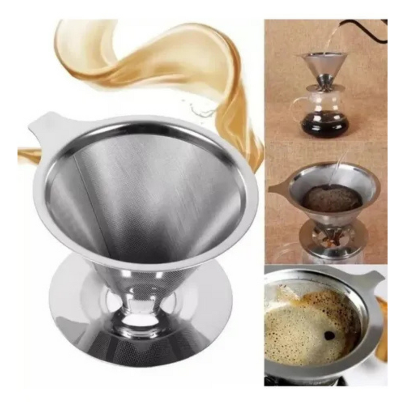 Coador de Café Aço Inox 103 Permanente