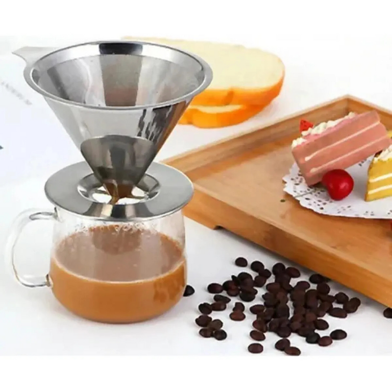 Coador de Café Aço Inox 103 Permanente