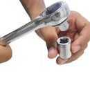 Jogo Ferramentas 40 Peças Soquetes com Maleta Cinza