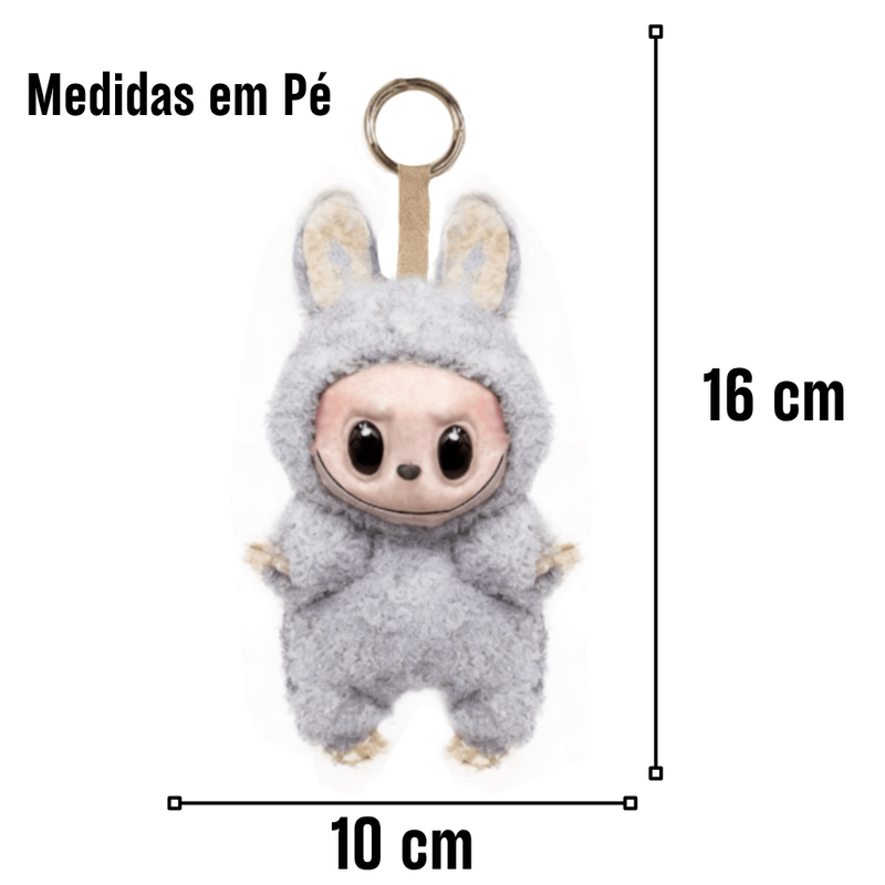 Kit Labubu Monstros G1 + Roupa - Pelúcias Colecionáveis