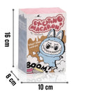 Kit Labubu Monstros G1 + Roupa - Pelúcias Colecionáveis